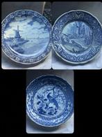 Delfst blauw schaal en bordje+ schaal van po, Antiek en Kunst, Ophalen of Verzenden