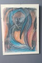 retro look abstract, vrouw, vintage, Antiek en Kunst, Ophalen of Verzenden