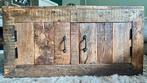 Robuste salontafel gemaakt van sloophout 90x90cm, Ophalen, 50 tot 100 cm, Rustiek, Vierkant