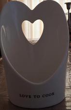 Rivièra Maison spoonholder with love 3 stuks wit, Huis en Inrichting, Keuken | Servies, Overige typen, Ophalen of Verzenden, Zo goed als nieuw