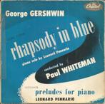 George Gershwin – Rhapsody In Blue, Cd's en Dvd's, Vinyl | Klassiek, Gebruikt, Overige formaten, Ophalen of Verzenden, Romantiek