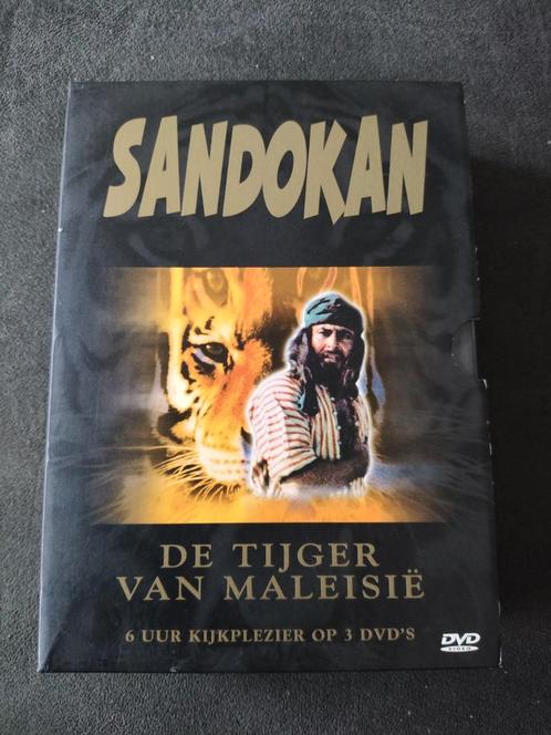Sandokan - De Tijger van Maleisië - DVD Boxset, Cd's en Dvd's, Dvd's | Actie, Zo goed als nieuw, Actie, Boxset, Alle leeftijden