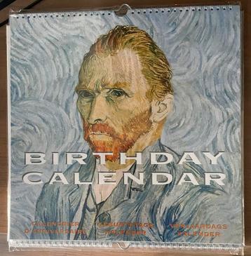 Vincent van Gogh verjaardagskalender nieuw !! beschikbaar voor biedingen