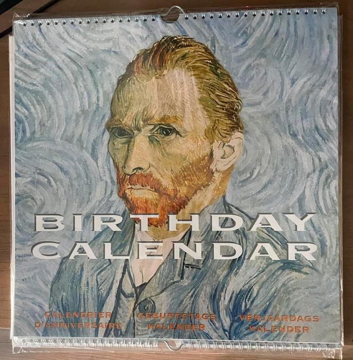 Vincent van Gogh verjaardagskalender nieuw !!, Boeken, Kunst en Cultuur | Beeldend, Nieuw, Schilder- en Tekenkunst, Ophalen of Verzenden