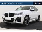BMW X3 xDrive20i Executive M Sport Automaat / Panoramadak /, Gebruikt, Leder en Stof, Wit, Vierwielaandrijving
