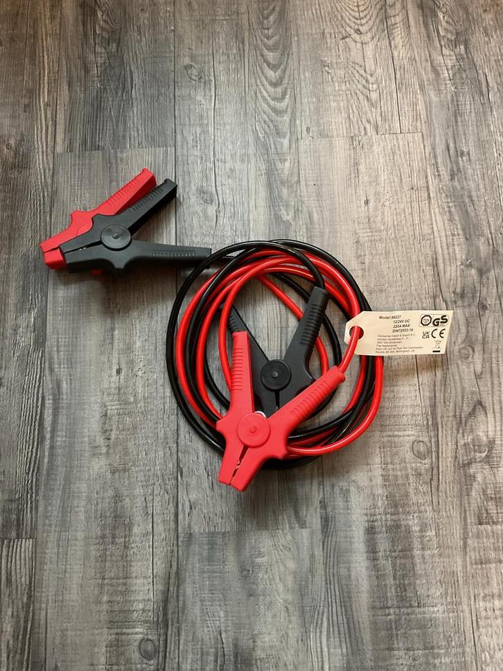 Nieuwe Startkabels 3 Meter - 12/24V, 220A, Auto diversen, Jumpstarters, Nieuw, Ophalen of Verzenden