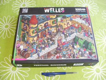 Welles Festival Bacchus puzzel (1000 stukjes)  beschikbaar voor biedingen
