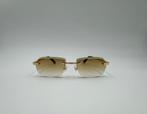 Cartier santos bril bruin, Overige merken, Bruin, Ophalen of Verzenden, Zo goed als nieuw