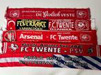 FC Twente Voetbalshawls - Collectie, Ophalen of Verzenden, Gebruikt, F.C. Twente, Vaantje of Sjaal