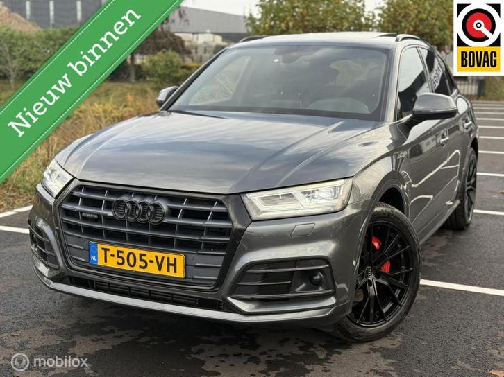 Audi Q5 2.0 TFSI quattro Sport S Line Black Edition PANO|B&O, Auto's, Audi, Bedrijf, Te koop, Q5, 4x4, ABS, Achteruitrijcamera