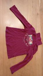 Rood shirt meiden, Kinderen en Baby's, Kinderkleding | Maat 134, C&A, Zo goed als nieuw, Shirt of Longsleeve, Verzenden