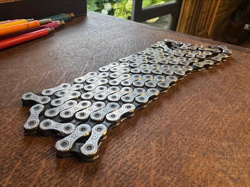 KMC X12 ketting MTB 12-speed zgan 128 schakels, Fietsen en Brommers, Fietsonderdelen, Zo goed als nieuw, Mountainbike, Derailleur of Ketting