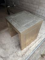 Chinees tafeltje, Ophalen, Gebruikt, 50 tot 100 cm, Vierkant