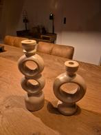 Kandelaars keramiek, Huis en Inrichting, Ophalen of Verzenden, Zo goed als nieuw, Overige materialen, Minder dan 25 cm