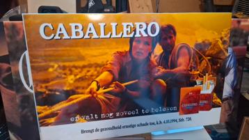 Caballero lichtreclame acrylaat  beschikbaar voor biedingen