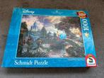Disney Assepoester Thomas Kinkade 1000 stukjes, Ophalen, 500 t/m 1500 stukjes, Gebruikt, Legpuzzel
