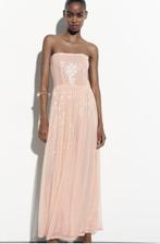 Dames Zara maxi jurk tricot lovertjes pailetten roze nieuw S, Kleding | Dames, Jurken, Zara, Nieuw, Ophalen of Verzenden, Roze