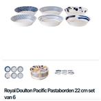 Gezocht: Royal Doulton Pasific pastaborden, Ophalen, Zo goed als nieuw, Bord(en), Overige stijlen