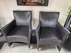 Bert Plantagie Pearl 2 x Fauteuil - Excellento Mocca Leer, Ophalen, Gebruikt, Leer, 75 tot 100 cm