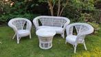 Retro rotan salon / tuinset, Ophalen, Huis en Inrichting