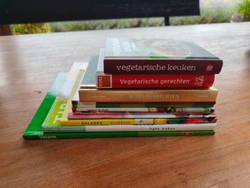 Vegetarische kookboeken + 1 budgetvriendelijke topper beschikbaar voor biedingen