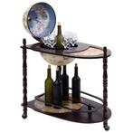 Wereldbol kar minibar mini bar globebar GRATIS VERZENDEN!, Verzenden, Nieuw