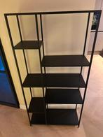 Kast Neptun (Westwing) - zwart - 165x80x30 cm, Ophalen, 50 tot 100 cm, Zo goed als nieuw, Metaal