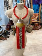 Handgemaakte ketting, Ophalen of Verzenden, Zo goed als nieuw, Overige kleuren, Overige materialen