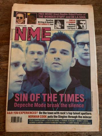 Depeche Mode NME 1990 beschikbaar voor biedingen