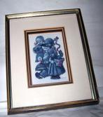 Origineel Hummel 3d tekening in lijst. 27x22cm. Izgs., Ophalen of Verzenden