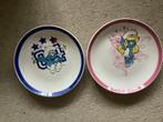 Smurf Smurfin // bord diam. 20 cm / twee stuks, Ophalen of Verzenden