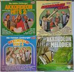4 LPs accordeonmuziek: o.a. Die Fidelen Limburger (1976-78), Cd's en Dvd's, Vinyl | Overige Vinyl, Ophalen of Verzenden, Gebruikt