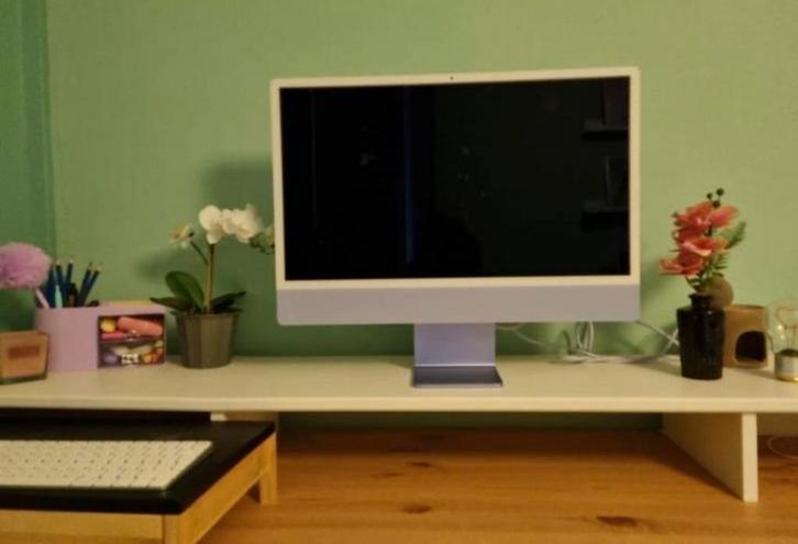 Paarse iMac M3 €650 (Zo Goed Als Nieuw) + Toetsenbord & Muis, Computers en Software, Apple Desktops, Zo goed als nieuw, iMac, Ophalen of Verzenden