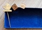 Zilver met goud laagje, Verzamelen, Speldjes, Pins en Buttons, Ophalen of Verzenden, Nieuw, Speldje of Pin