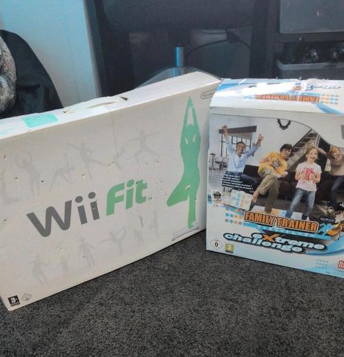 Wii Fit en Family Trainer Dansmat Bundel [Nieuw in Doos], Spelcomputers en Games, Games | Nintendo Wii, Zo goed als nieuw, Sport