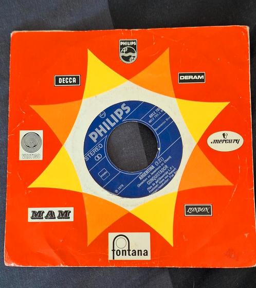 Conquistador vinyl single, Cd's en Dvd's, Vinyl Singles, Gebruikt, Single, Latin en Salsa, 7 inch, Ophalen
