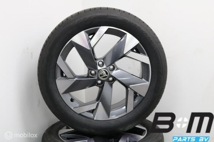 NIEUW! ORIGINEEL! 19 inch velgen Skoda Kodiaq! 57H601025A, Auto-onderdelen, Banden en Velgen, Velg(en), Gebruikt