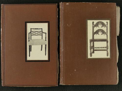 2x Little books about old furniture: Deel I en IV (1919), Antiek en Kunst, Antiek | Woonaccessoires, Ophalen of Verzenden