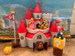 Super Mario Castle Mushroom Kingdom Castle Speelfiguren set, Ophalen of Verzenden, Zo goed als nieuw