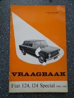 P. Olyslager - Vraagbaak Fiat 124 , 124 Special 1966 -1969, Ophalen of Verzenden