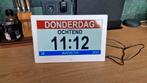 Dementie Klok - Zo Goed Als Nieuw, Ophalen of Verzenden, Zo goed als nieuw, Minder dan 1 GB, 8 tot 12 inch