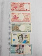 Indonesische Rupiah Biljetten Lot, Ophalen of Verzenden, Setje