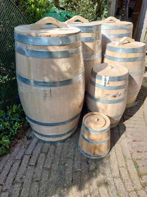 regentonnen, Tuin en Terras, Regentonnen, Nieuw, Hout, 150 liter of meer, Ophalen