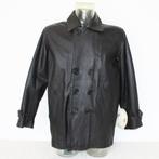 Prachtige Leren Heren Chriss Jas (M) € 85,-, Maat 48/50 (M), Zwart, Nieuw, Ophalen of Verzenden