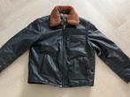 Leren jacket / jas heren (Medium), Kleding | Heren, Jassen | Winter, Ophalen of Verzenden, Zo goed als nieuw, Maat 48/50 (M), Bruin