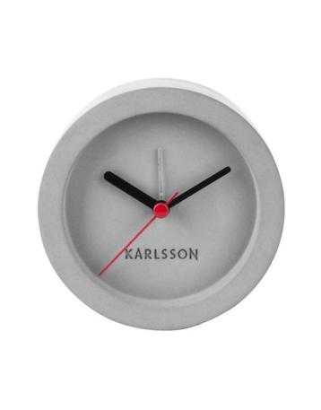 Karlsson alarm klok Tom Concrete Ø 9,5 cm nieuw in doos. beschikbaar voor biedingen