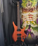 Hils HN3 Satin Metallic Orange headless gitaar