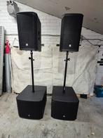 Electro voice speakerset ekx 12p en ekx 18sp, Zo goed als nieuw, 120 watt of meer, Front, Rear of Stereo speakers, Ophalen