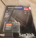 SanDisk Mobile Premier Micro SD geheugenkaart 2 GB, SD, Sandisk, Nieuw, Ophalen of Verzenden