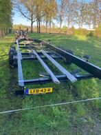 Te koop zware boottrailer met kenteken, Watersport en Boten, 9 meter of meer, Overige typen, 3000 kg of meer, Zo goed als nieuw